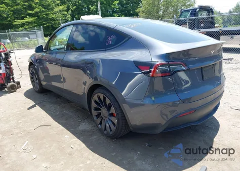 2023 Tesla Model Y Performance Dual Motor All-Wheel Drive from USA, damaged, VIN 7SAYGDEF7PF700602